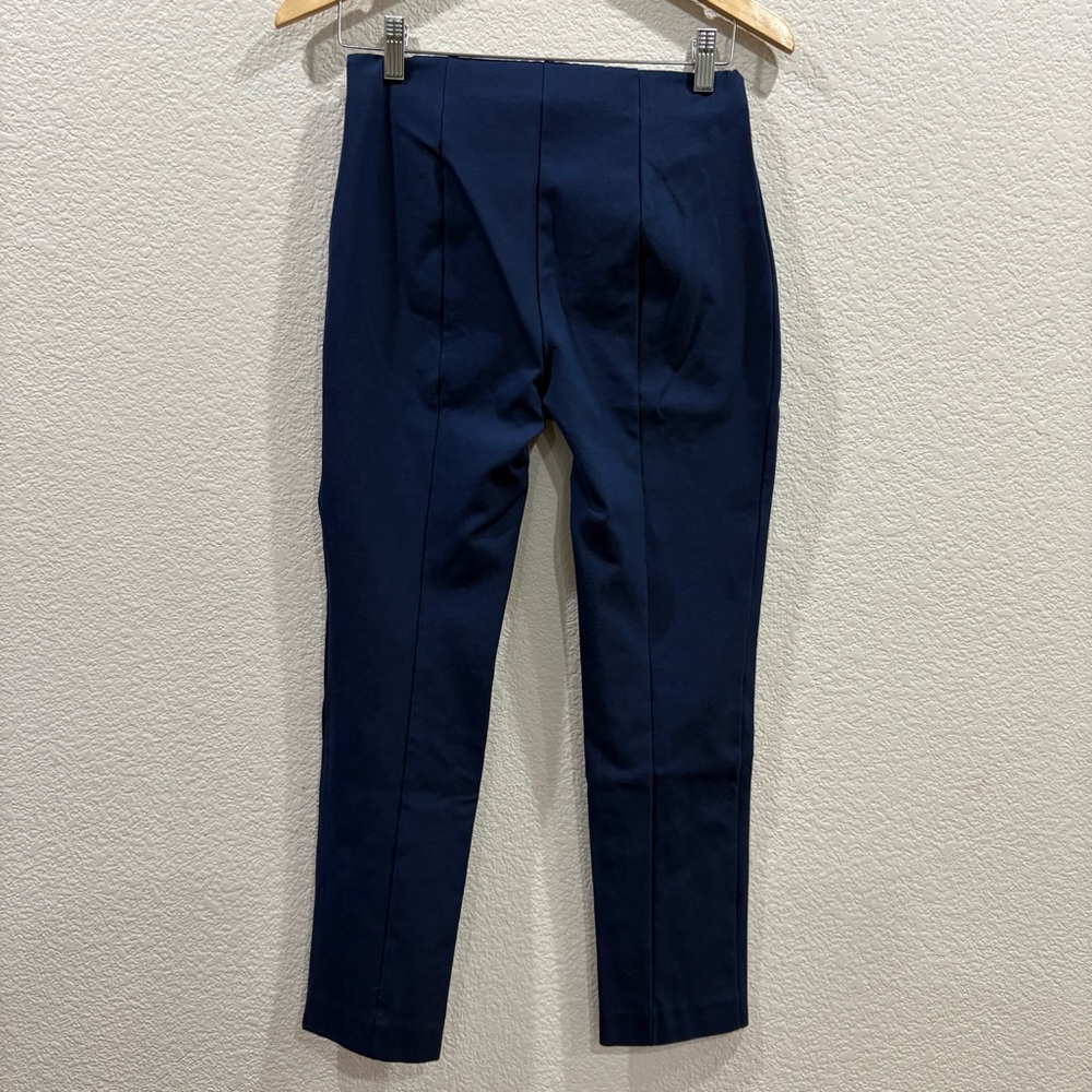Theory Navy Slim Women’s Dress Pants Made in USA. - Picture 4 of 10
